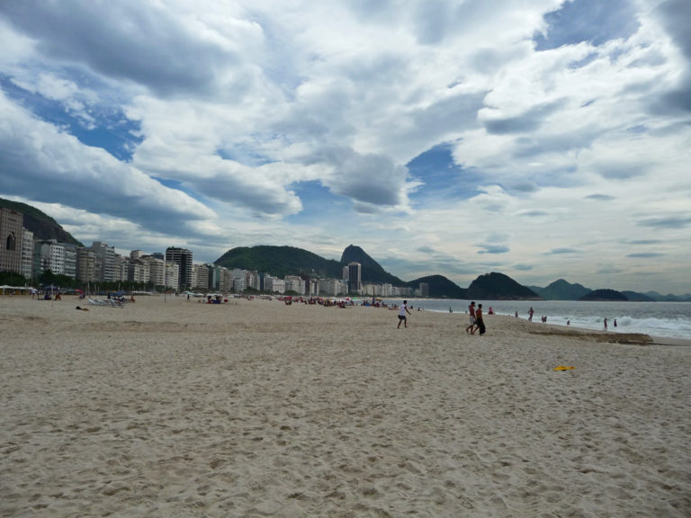 Entspannen an der Copacabana