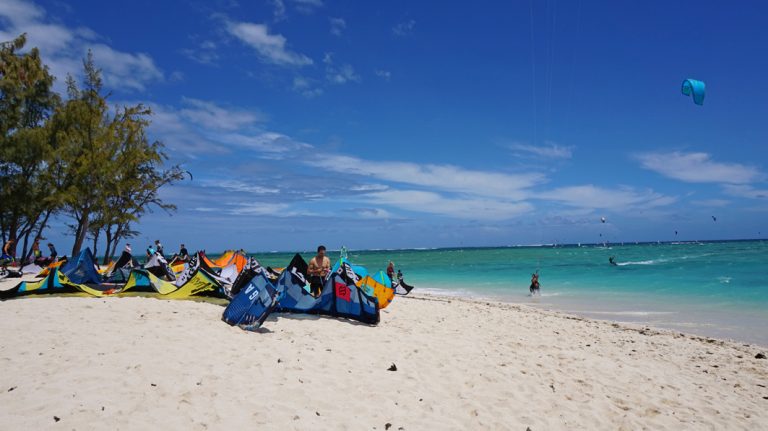 Ein Paradies für Kitesurfer