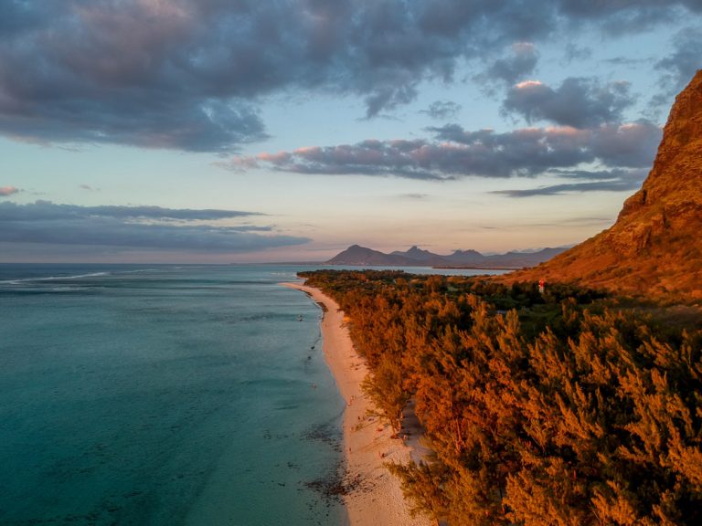 Abendstimmung auf Mauritius