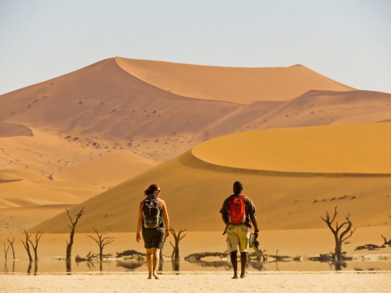 Riesige Sanddünen von Sossusvlei