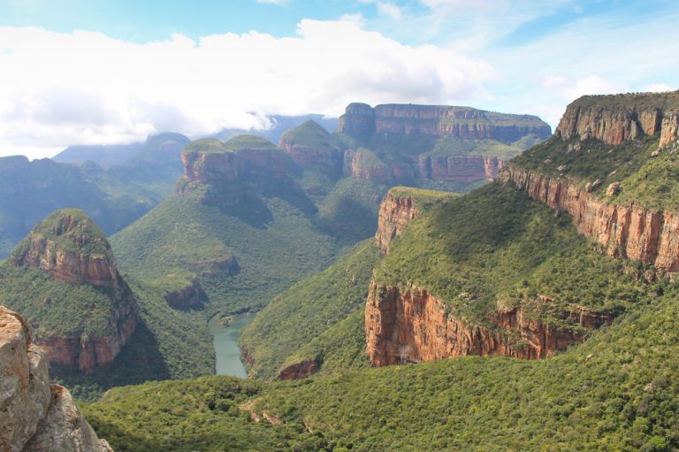 Blick in den beeindruckenden Blyde Canyon