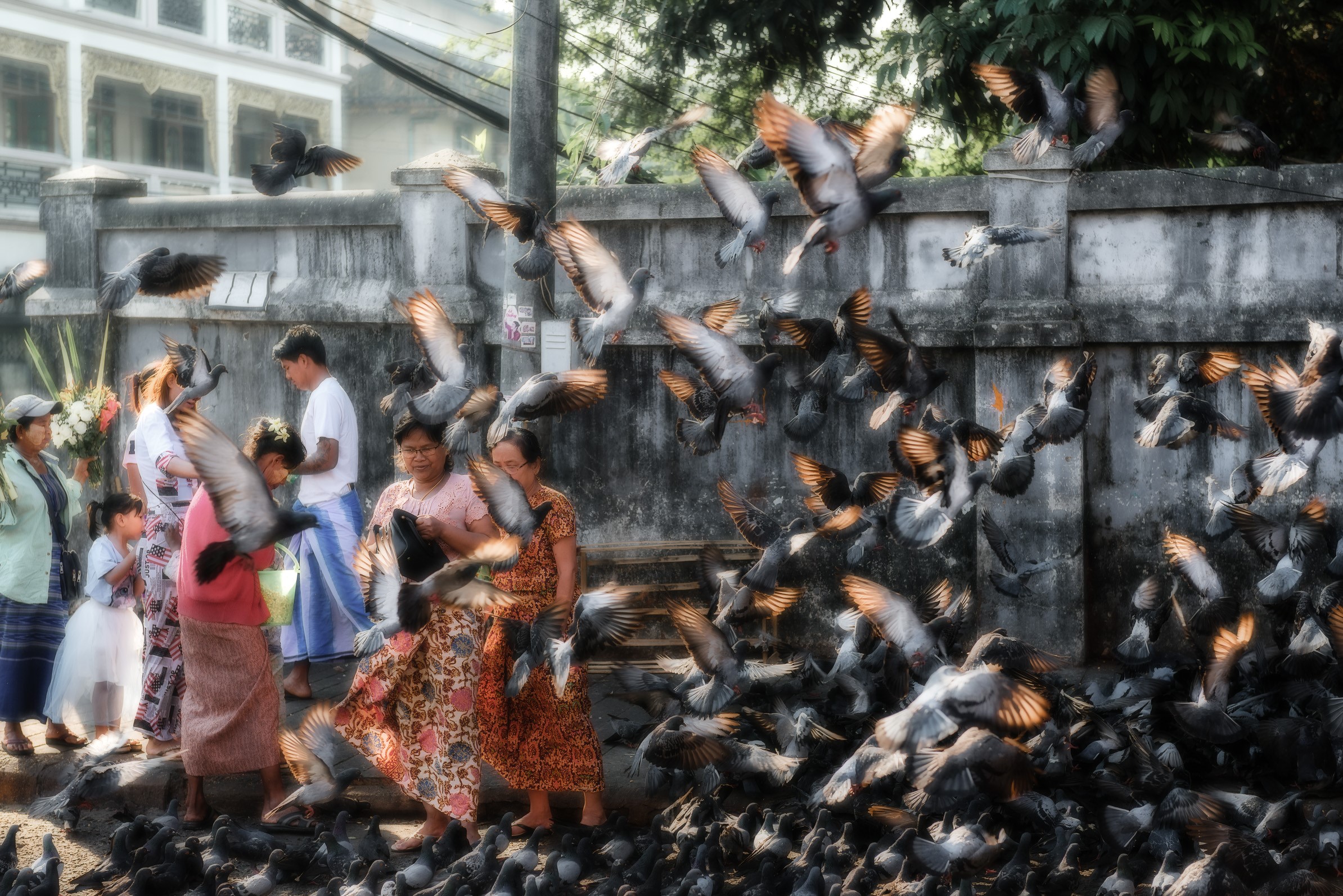 Das bunte Leben in Yangon