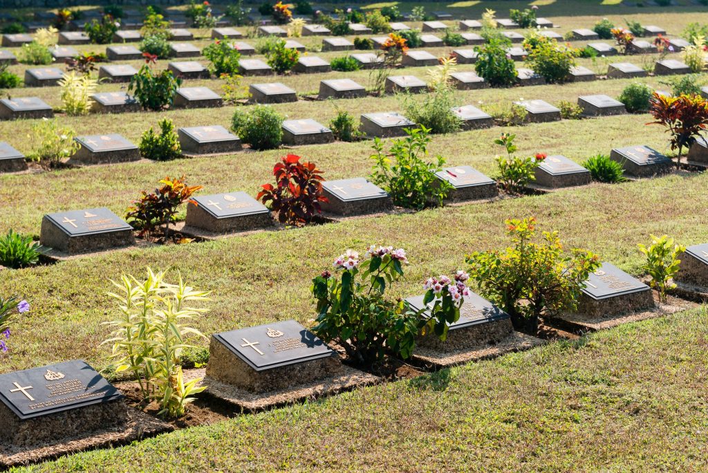Kriegsfriedhof Taukkya: über 30.000 Gräber