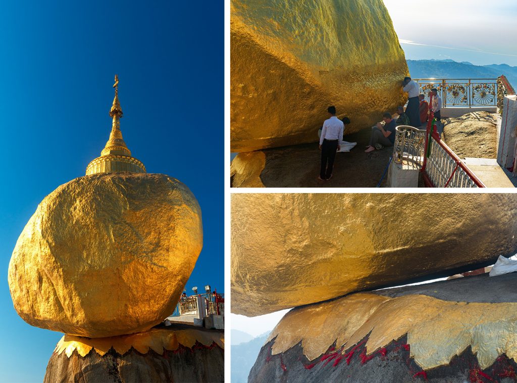 Goldener Felsen Kinpun