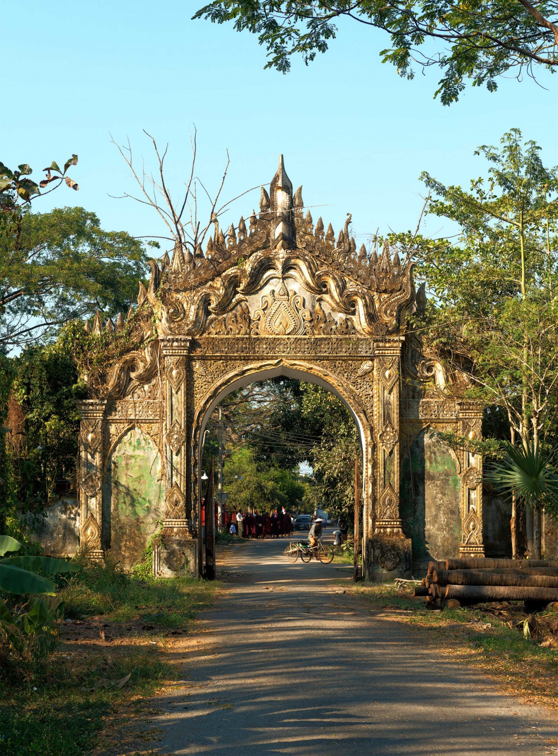 Tor Kanbawzathadi Königspalast Bago