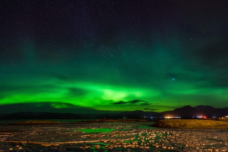 In den Bann der Nordlichter gezogen werden