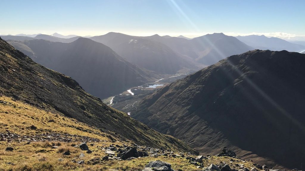Die Schönheit der Natur in sich aufsaugen