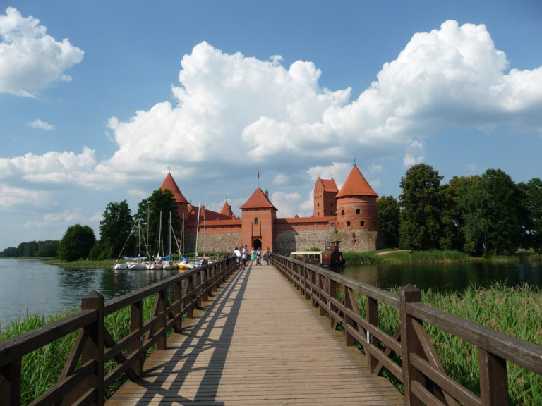 Die eindrucksvolle Wasserburg Trakai