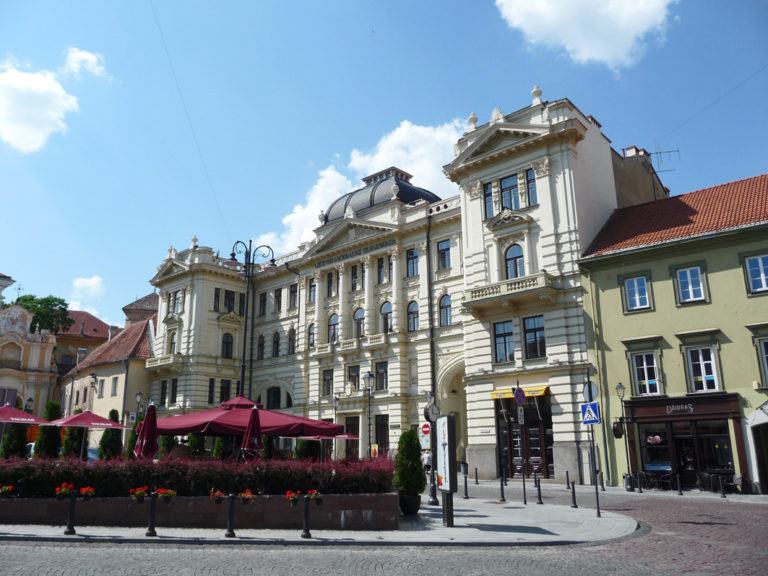 Charmante Architektur in Vilnius