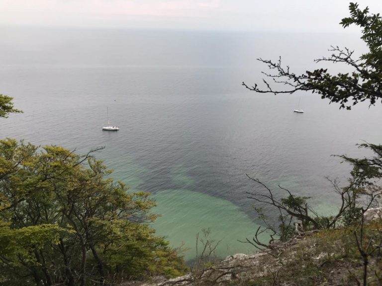 Vor Anker in der dänischen Südsee