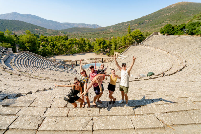 Das weltgrößte Amphitheater in Epidauros