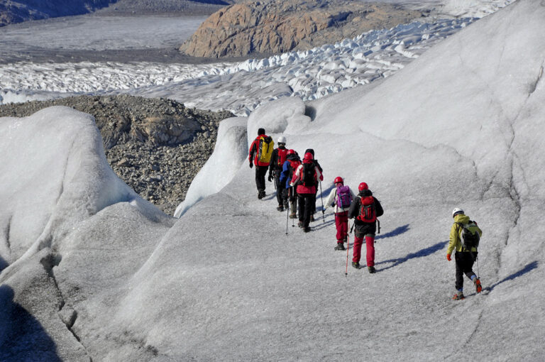 Unendliche Gletscherlandschaften erkunden