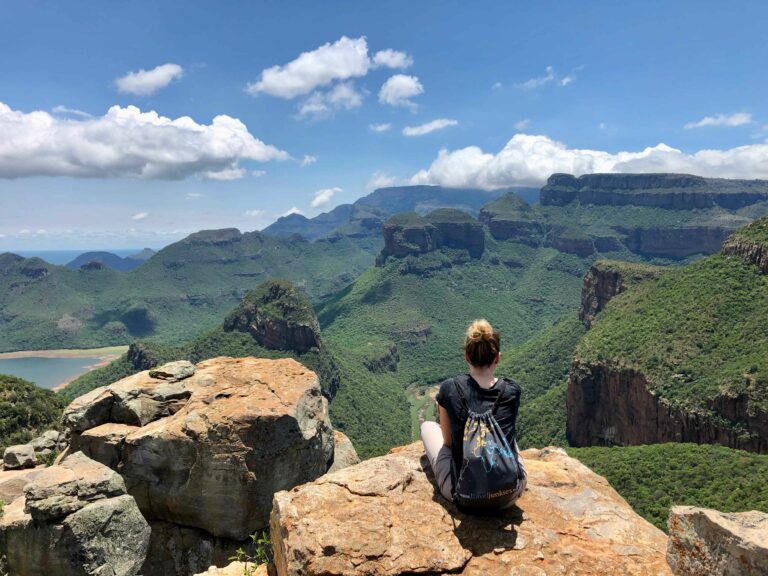 Blick in den fantastischen Blyde River Canyon