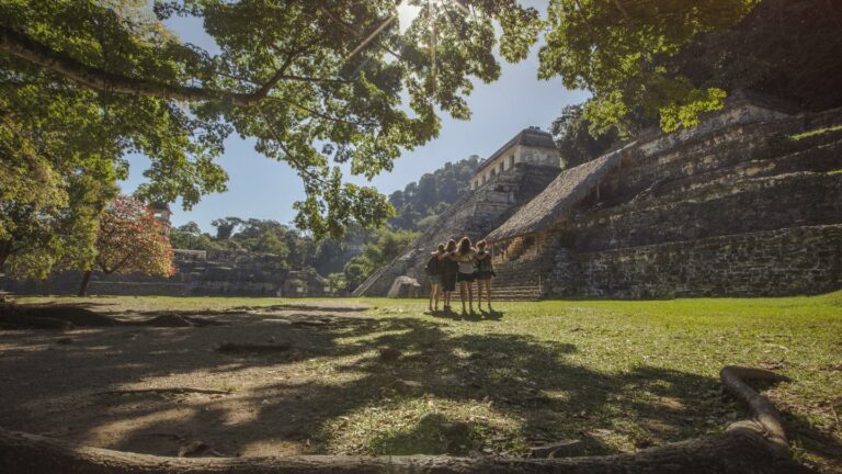 Ausgrabungsstätte Palenque in Mexiko