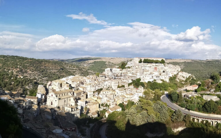 Blick auf Ragusa