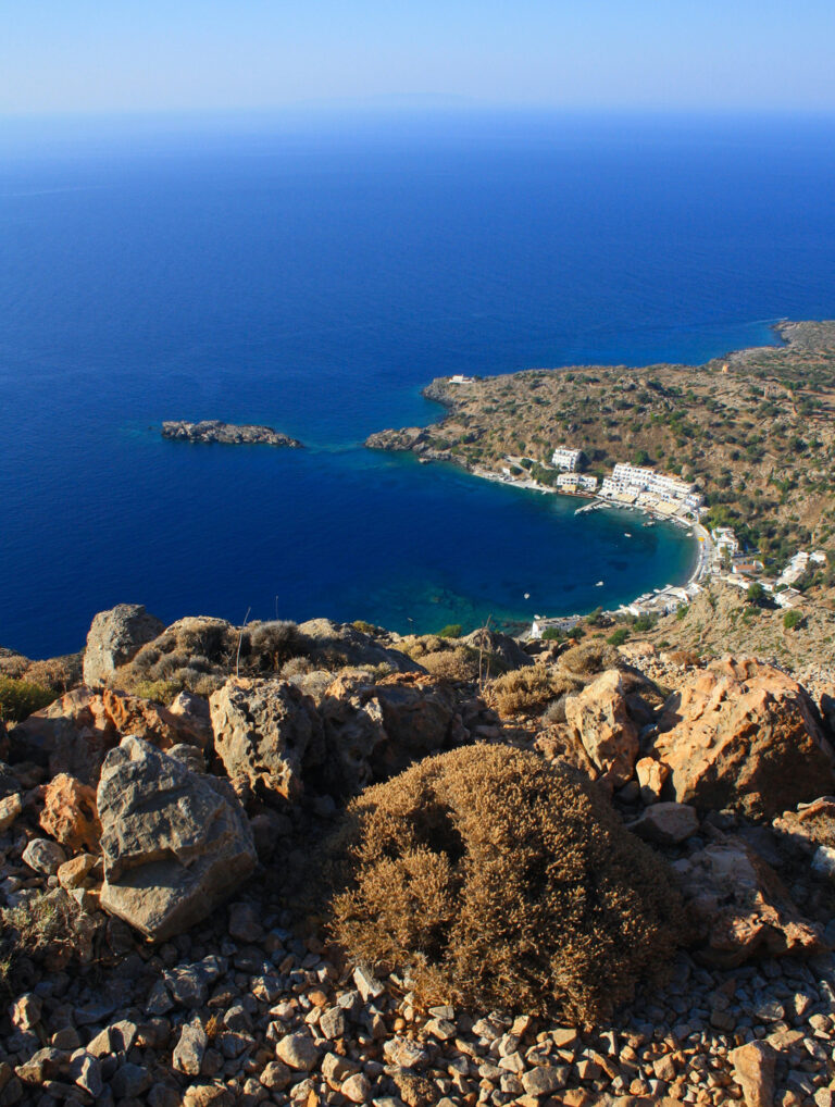 Das beschauliche Fischerdorf Loutro