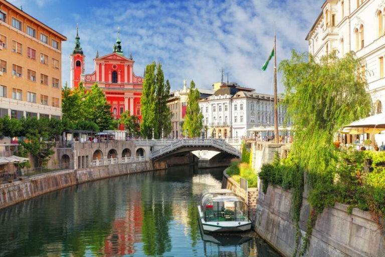 Farbenfrohes Ljubljana