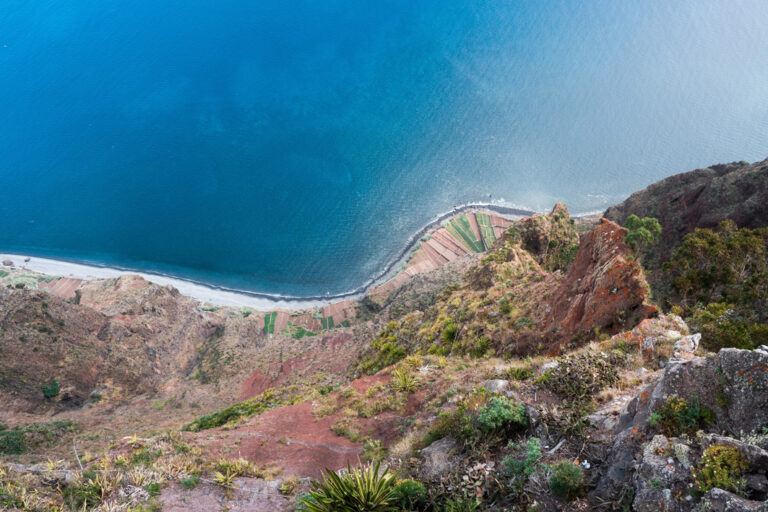 Aussicht vom gläsernen Skywalk Cabo Girão