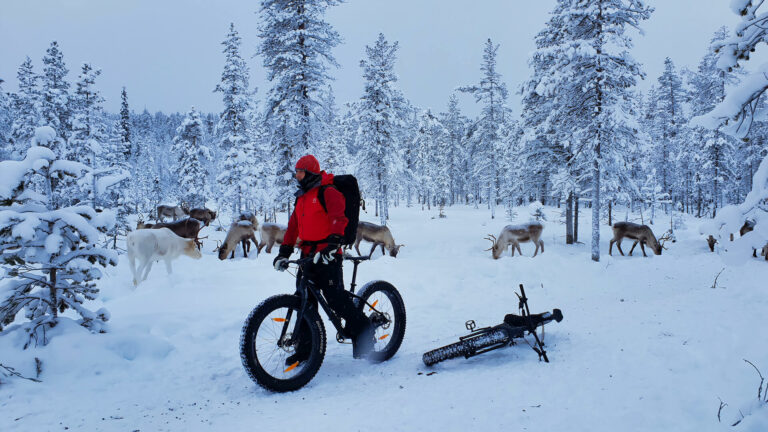 Mit dem Fatbike unterwegs