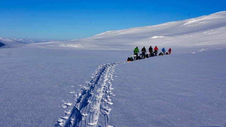 Auf Schneeschuhen durch unberührte Landschaften