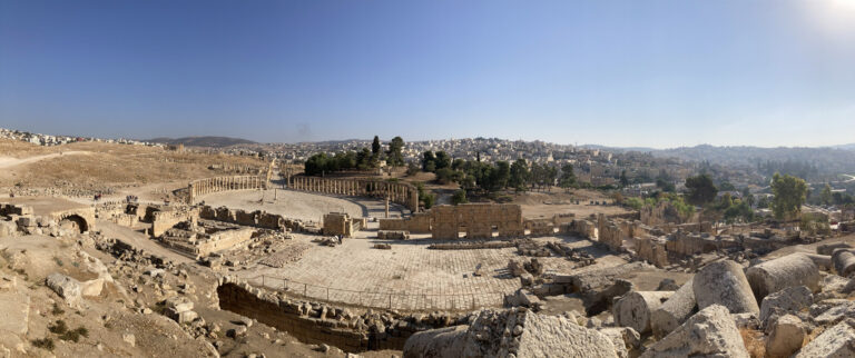 Die römische Ruinenstadt Jerash