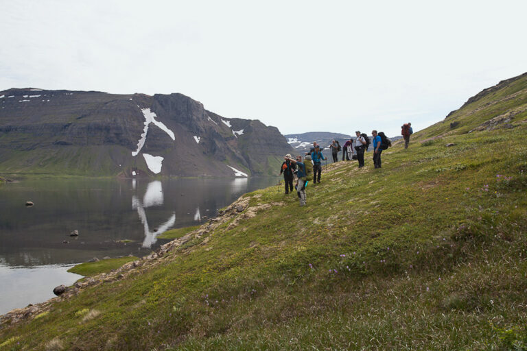 Wandern in unberührter Natur