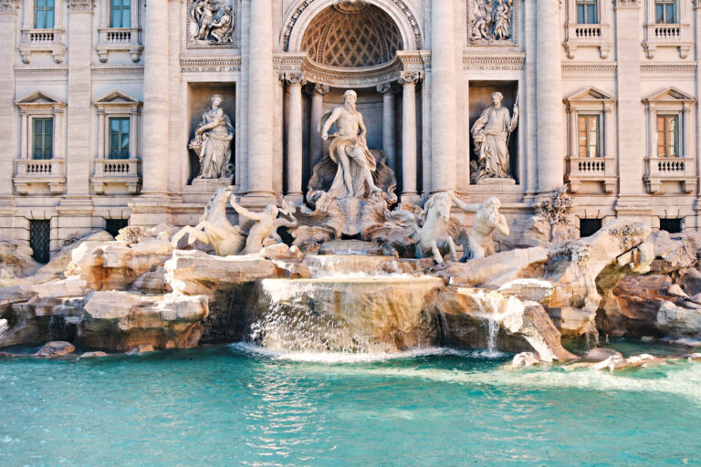 Der Trevi-Brunnen in Rom