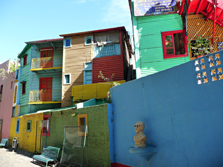 Buenos Aires farbenfroher Stadtteil La Boca