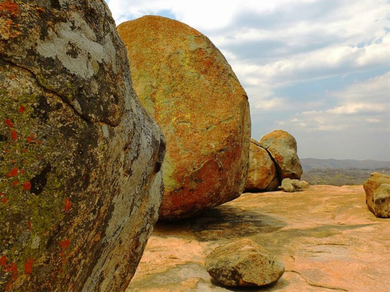 Surreale Granitfelsen im Matobo Nationalpark