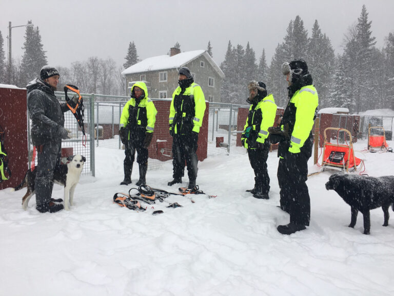 Bei jedem Wetter im Einsatz