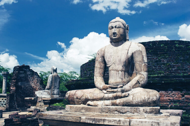 Buddha Statuen in Polonnaruwa