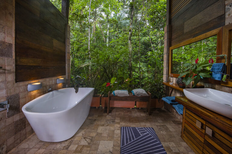 Das Dschungel-Badezimmer