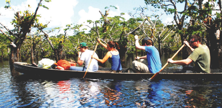 Mit dem Kanu das Amazonsgebiet erkunden