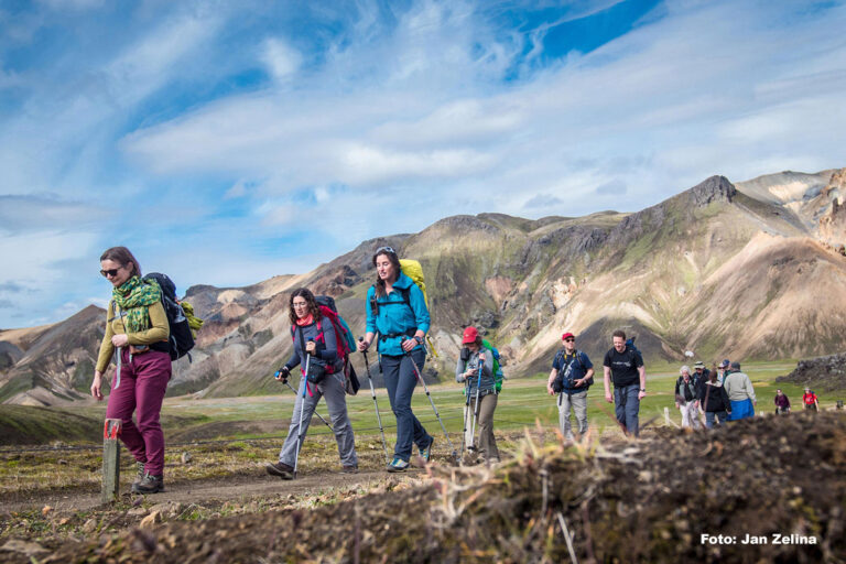 Wandern in wunderschöner Umgebung