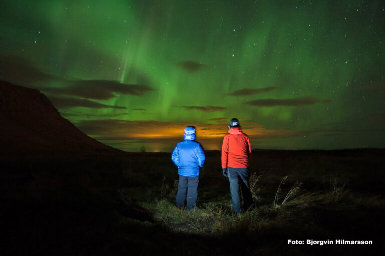 Eindrucksvolle Polarlichter