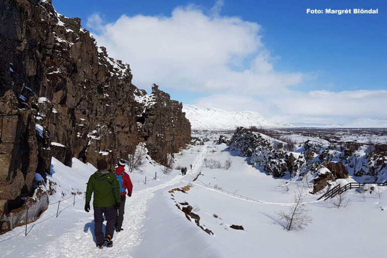 Unterwegs im Thingvellir Nationalpark