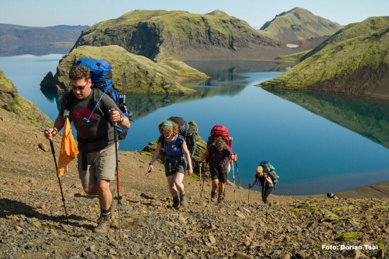 Wandern in wunderschöner Umgebung