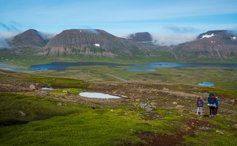 Wandern in unberührter Natur