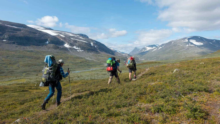 Wandern durch Nordschweden