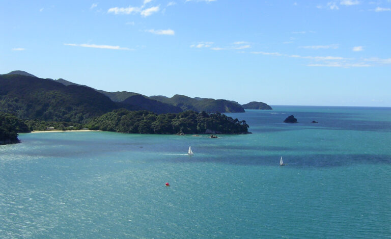 Segeln im Abel Tasman Nationalpark