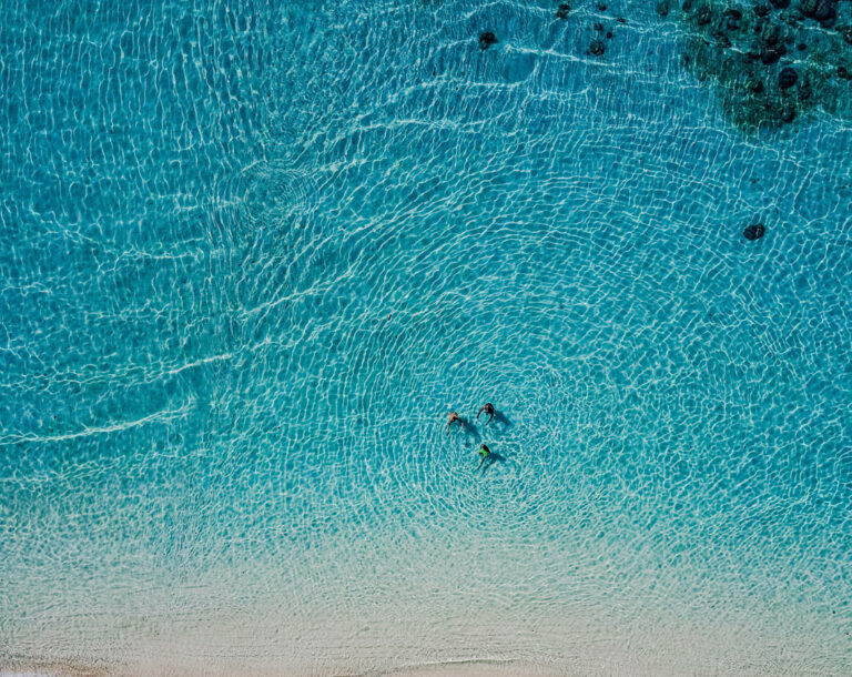 Kristallklares Wasser