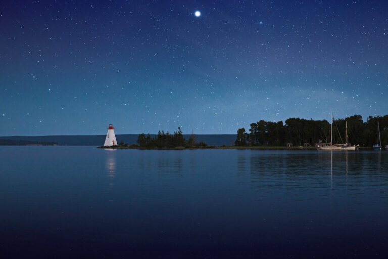 Sternenklarer Himmel in Baddeck