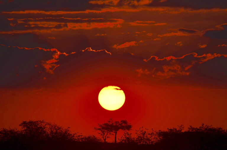 Atemberaubender Sonnenuntergang