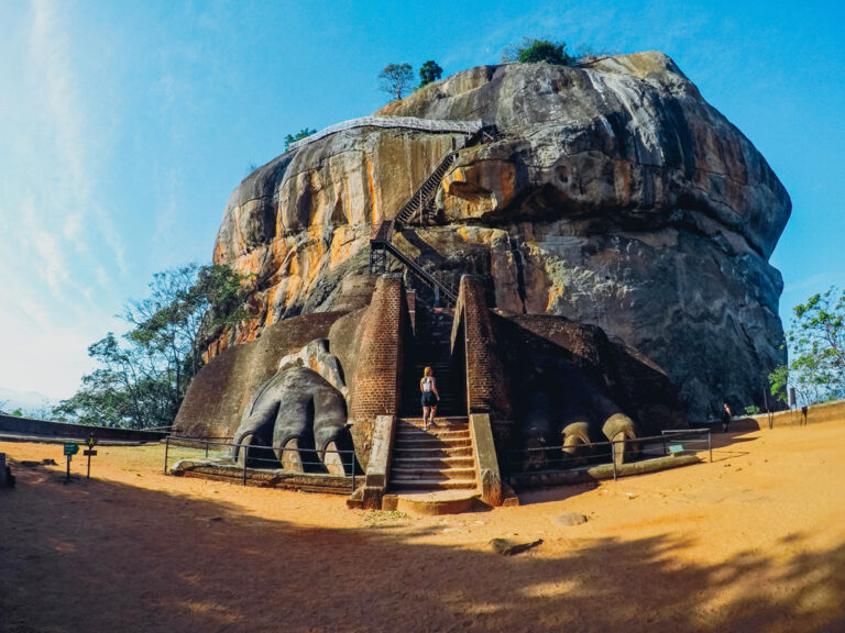 Der Löwenfelsen von Sigiriya