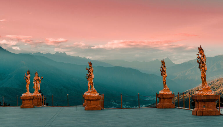 Sonnenuntergang am Buddha Point