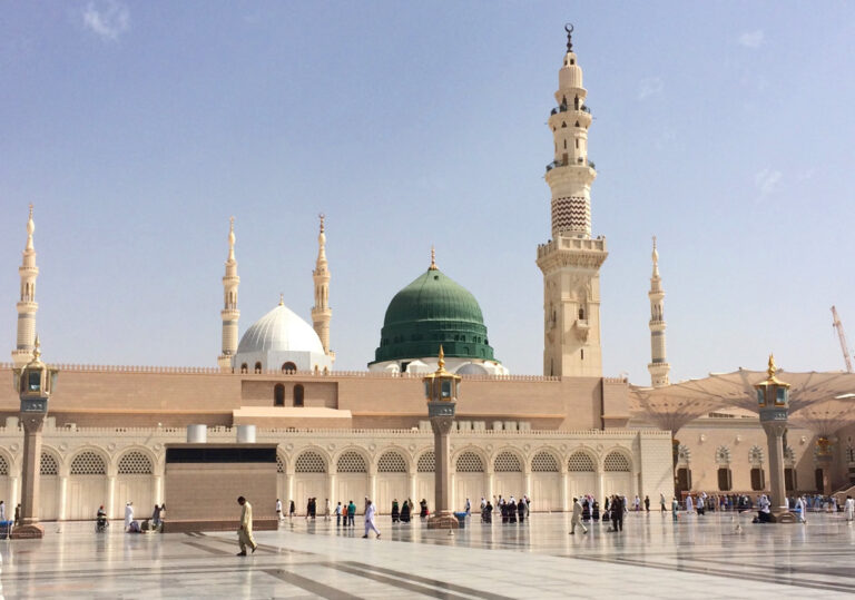 Die Prophetenmoschee in Medina