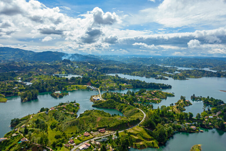 Atemberaubende Landschaft in Guatape