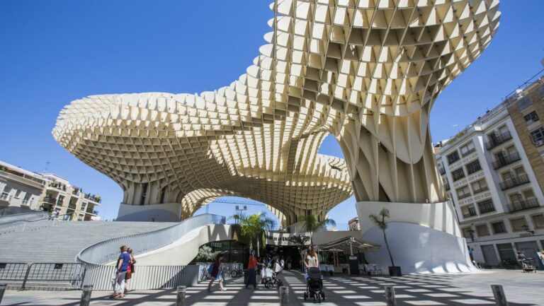 Das Metropol Parasol erinnert an einen Pilz