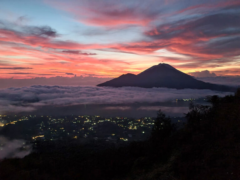 Sonnenaufgang am Mt. Batur