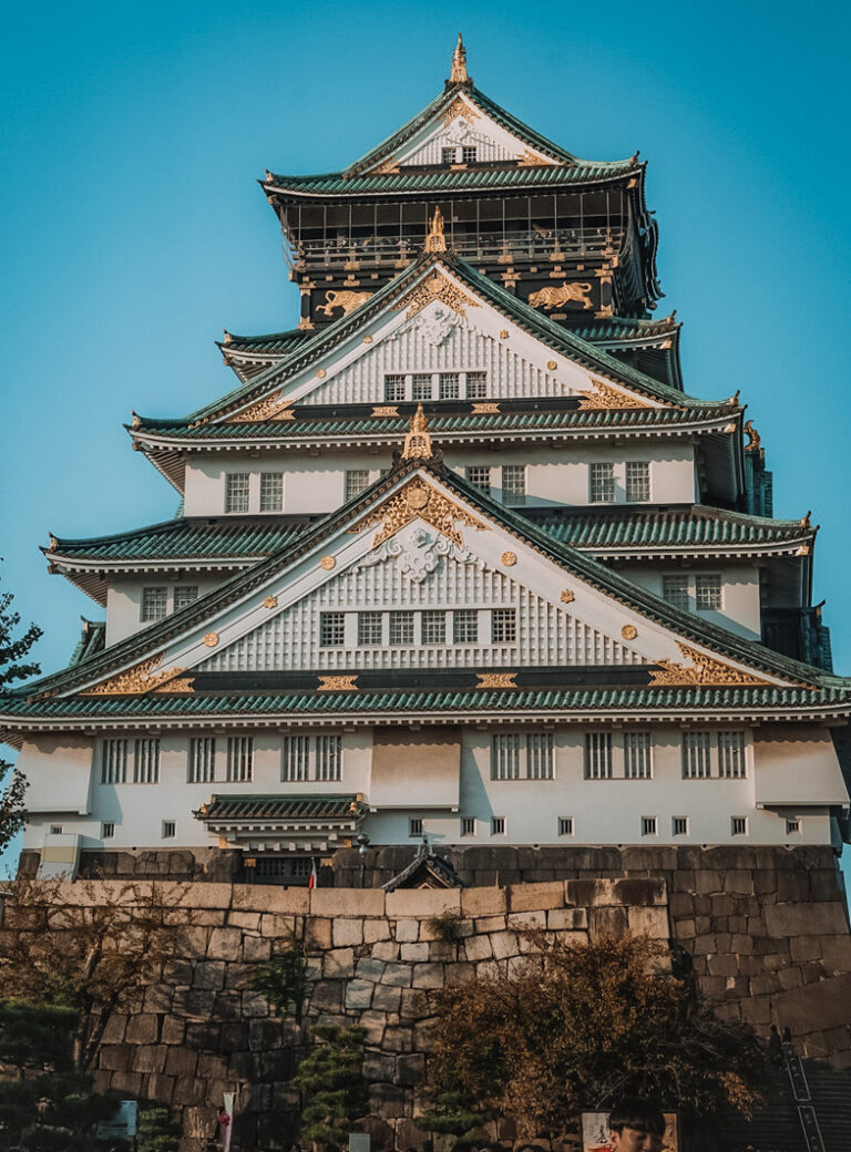 Die Burg von Osaka